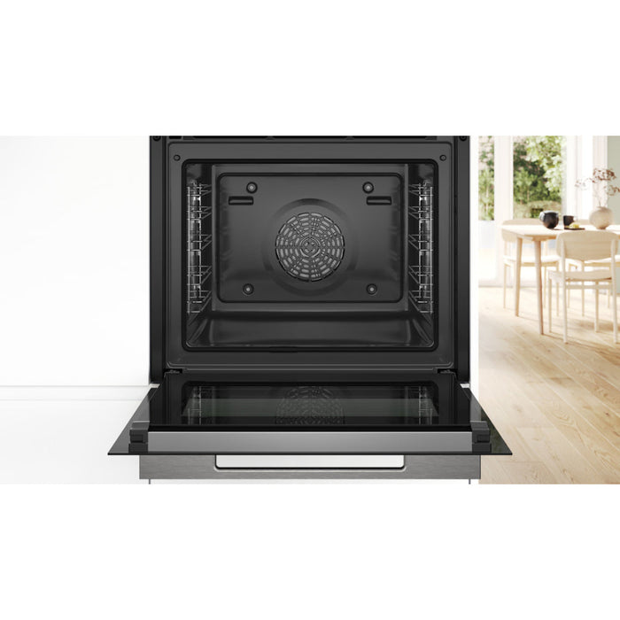 Bosch Series 8 HBG7764B1B Single Pyrolytic Oven - Black - Unbeatable Bathrooms