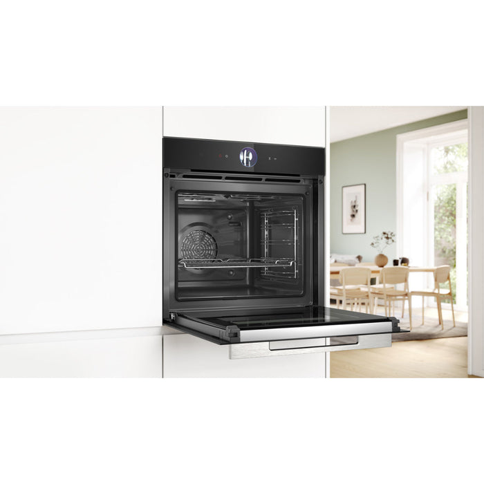 Bosch Series 8 HBG7764B1B Single Pyrolytic Oven - Black - Unbeatable Bathrooms