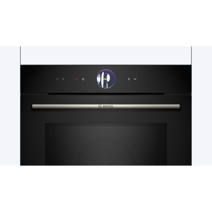 Bosch Series 8 HMG7764B1B Single Pyrolytic Oven & Microwave - Black - Unbeatable Bathrooms