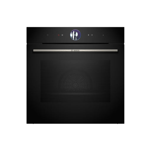 Bosch Series 8 HSG7364B1B Single Electric Oven w/Steam - Black - Unbeatable Bathrooms