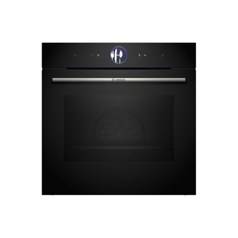 Bosch Series 8 HSG7364B1B Single Electric Oven w/Steam - Black - Unbeatable Bathrooms