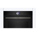 Bosch Series 8 HSG7364B1B Single Electric Oven w/Steam - Black - Unbeatable Bathrooms