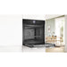 Bosch Series 8 HSG7364B1B Single Electric Oven w/Steam - Black - Unbeatable Bathrooms