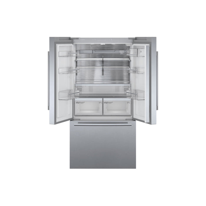 Bosch Series 8 KFF96PIEP F/S NoFrost 3 Door Fridge Freezer - St/Steel - Unbeatable Bathrooms