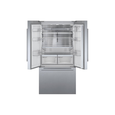 Bosch Series 8 KFF96PIEP F/S NoFrost 3 Door Fridge Freezer - St/Steel - Unbeatable Bathrooms