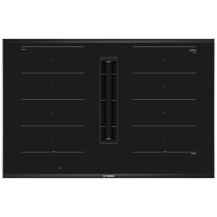 Bosch Series 8 PXX875D67E 80cm Venting Induction Hob - Black - Unbeatable Bathrooms