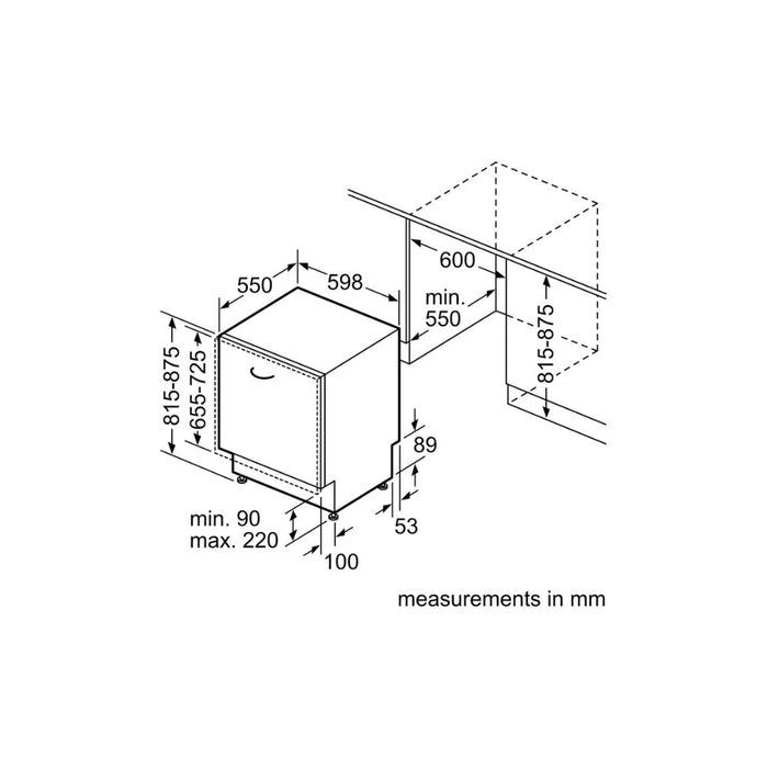 Bosch Series 8 SMD8YCX03G F/I 14 Place Dishwasher - Unbeatable Bathrooms