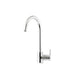 Prima Single Lever Soho Swan Neck Mixer Tap Brushed - Unbeatable Bathrooms