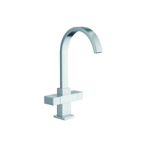Prima Dual Lever Vogue Mixer Tap Chrome - Unbeatable Bathrooms