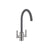 Prima+ Coloured Dual Lever Mixer Tap Black - Unbeatable Bathrooms