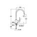 Teka SP 995 Single Lever Mixer Tap - Chrome - Unbeatable Bathrooms