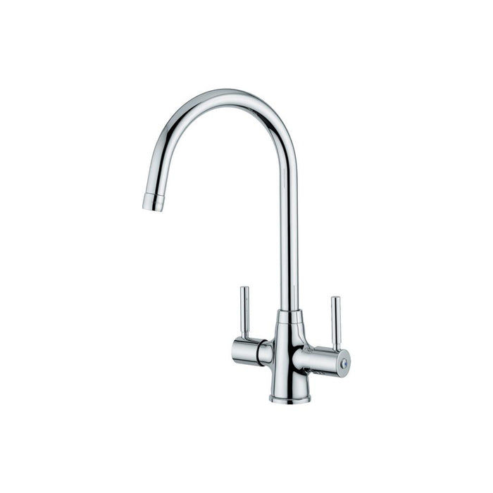 Teka SME 103 Designer Dual Lever Mixer Tap - Chrome - Unbeatable Bathrooms
