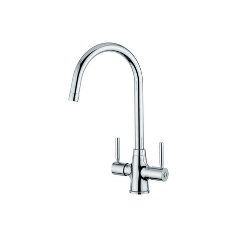 Teka SME 103 Designer Dual Lever Mixer Tap - Chrome - Unbeatable Bathrooms
