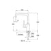 Teka Frame Single Lever Mixer Tap - Chrome - Unbeatable Bathrooms
