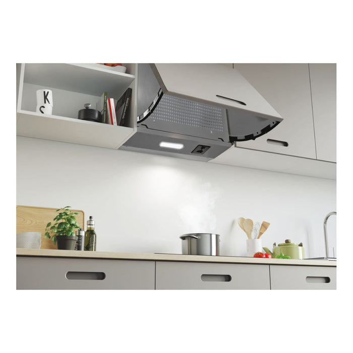 Candy CBP613NGR/1 60cm Integrated Hood - St/Steel - Unbeatable Bathrooms
