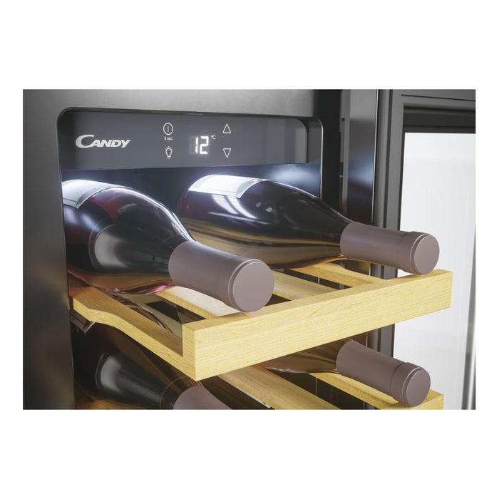 Candy CCVB 30 UK/1 30cm Wine Cooler - St/Steel - Unbeatable Bathrooms