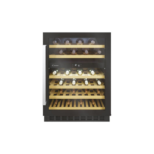Candy CCVB 60D UK/N 60cm Wine Cooler - Black - Unbeatable Bathrooms