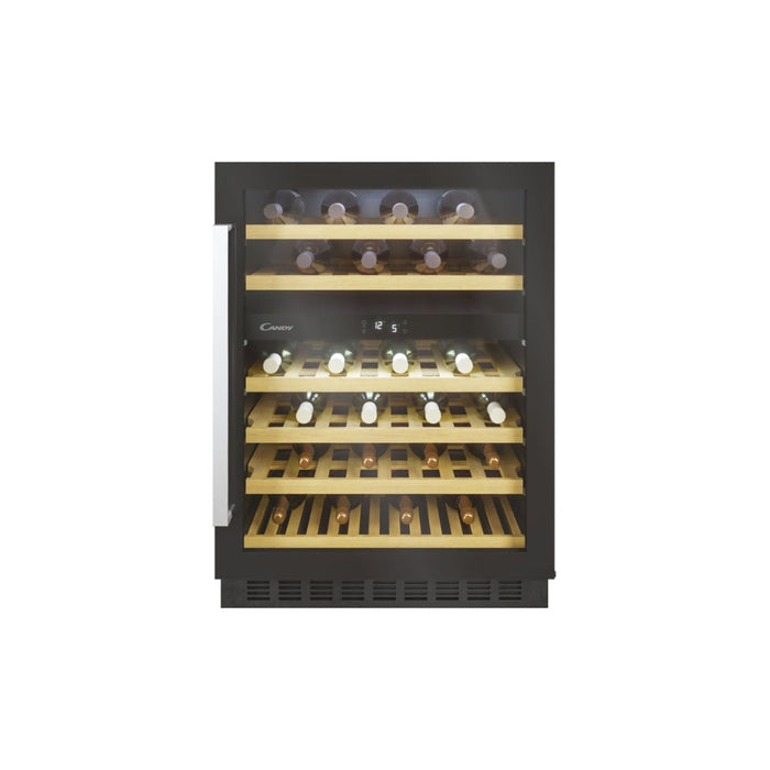 Candy CCVB 60D UK/N 60cm Wine Cooler - Black - Unbeatable Bathrooms