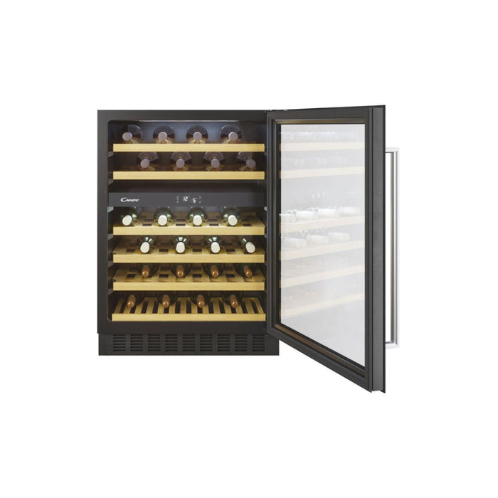 Candy CCVB 60D UK/N 60cm Wine Cooler - Black - Unbeatable Bathrooms