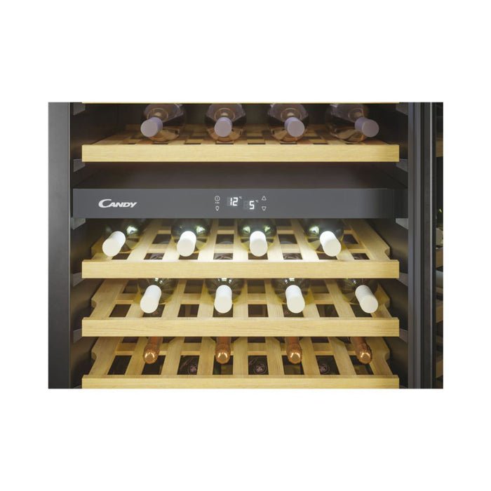 Candy CCVB 60D UK/N 60cm Wine Cooler - Black - Unbeatable Bathrooms