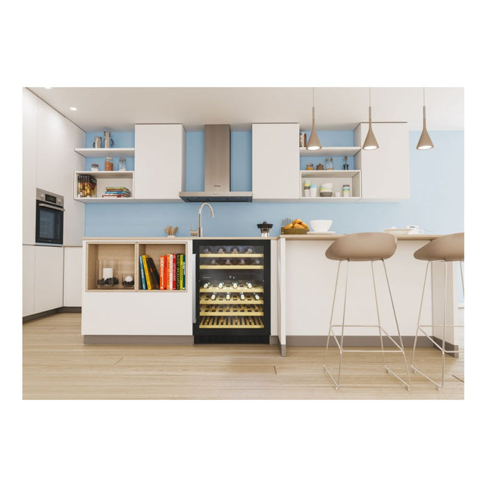 Candy CCVB 60D UK/N 60cm Wine Cooler - Black - Unbeatable Bathrooms