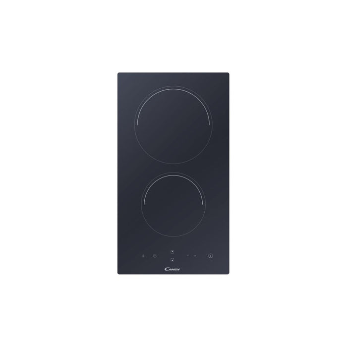 Candy CDH30 30cm Ceramic Hob - Black Glass - Unbeatable Bathrooms