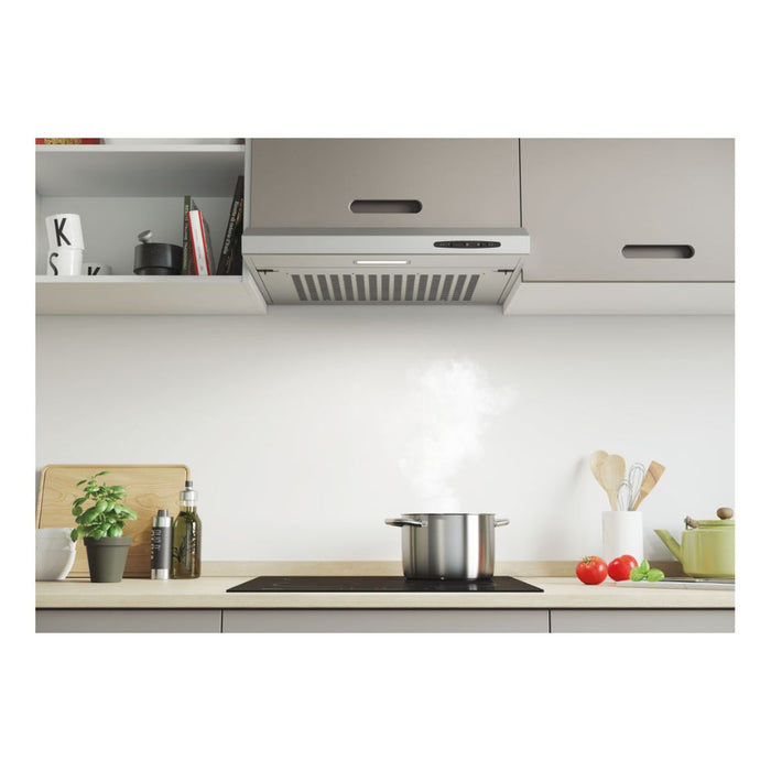 Candy CFT610/5S/1/UK 60cm Visor Hood - St/Steel - Unbeatable Bathrooms