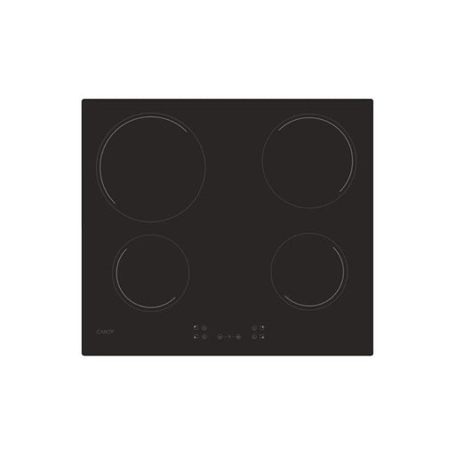 Candy CH64CCB 60cm Ceramic Hob - Black Glass - Unbeatable Bathrooms