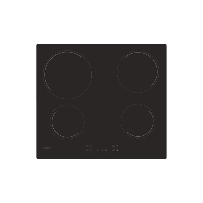 Candy CH64CCB 60cm Ceramic Hob - Black Glass - Unbeatable Bathrooms