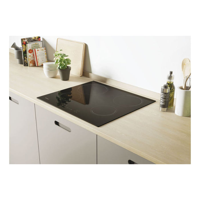 Candy CH64CCB 60cm Ceramic Hob - Black Glass - Unbeatable Bathrooms