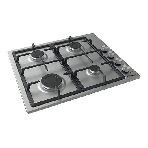 Candy CHG6LPX 60cm Gas Hob - St/Steel - Unbeatable Bathrooms
