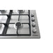 Candy CHG6LPX 60cm Gas Hob - St/Steel - Unbeatable Bathrooms