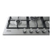 Candy CHG74WPX 75cm Gas Hob - St/Steel - Unbeatable Bathrooms