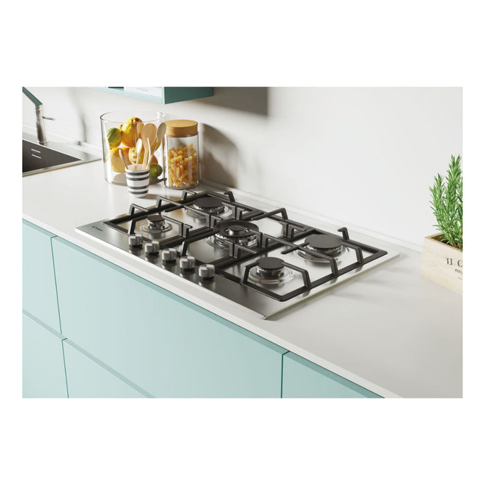 Candy CHG74WPX 75cm Gas Hob - St/Steel - Unbeatable Bathrooms