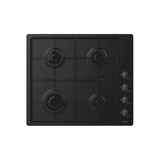 Candy CHW6LBB 60cm Gas Hob - Black - Unbeatable Bathrooms
