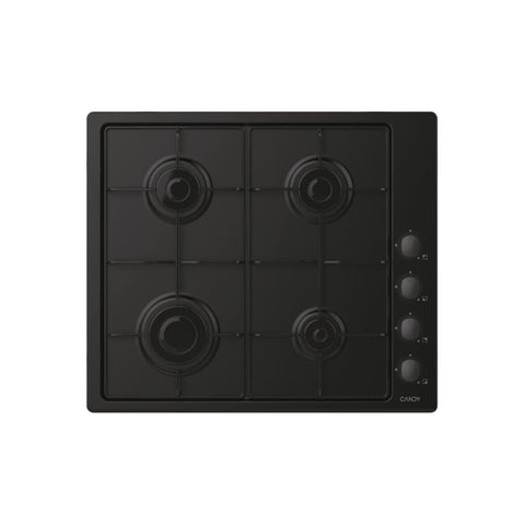 Candy CHW6LBB 60cm Gas Hob - Black - Unbeatable Bathrooms