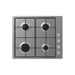 Candy CHW6LX 60cm Gas Hob - St/Steel - Unbeatable Bathrooms