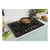 Candy CVG74WPB 75cm Gas Hob - Black Glass - Unbeatable Bathrooms