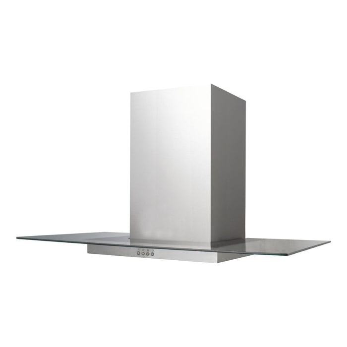 Candy CVMI970LX/UK 90cm Flat Glass Island Hood - St/Steel - Unbeatable Bathrooms