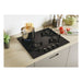 Candy CVW6BB 60cm Gas on Glass Hob - Black - Unbeatable Bathrooms