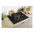 Candy CVW6BB 60cm Gas on Glass Hob - Black - Unbeatable Bathrooms