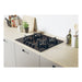 Candy CVW6BB 60cm Gas on Glass Hob - Black - Unbeatable Bathrooms