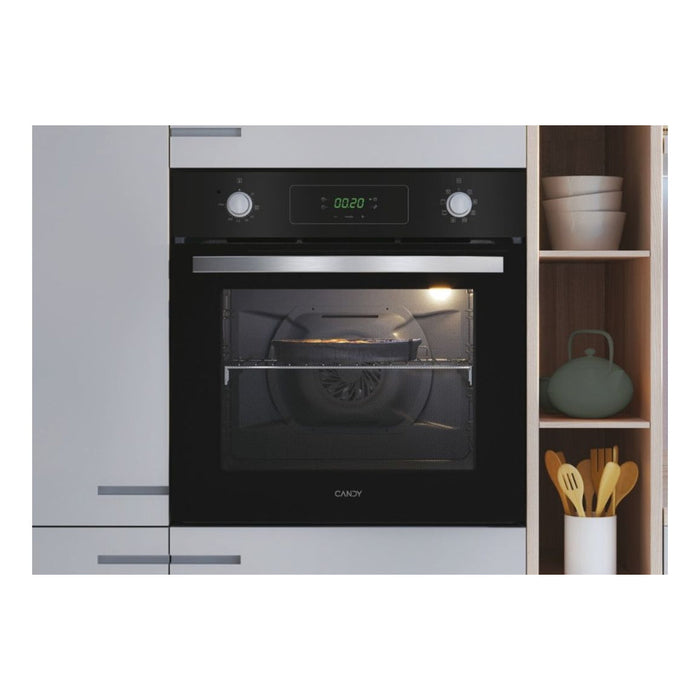Candy F IDC N605 Single Electric Oven - Black - Unbeatable Bathrooms