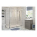 Classix Sliding Door - Chrome - Unbeatable Bathrooms