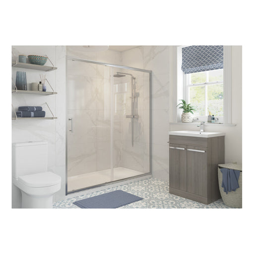 Classix Sliding Door - Chrome - Unbeatable Bathrooms
