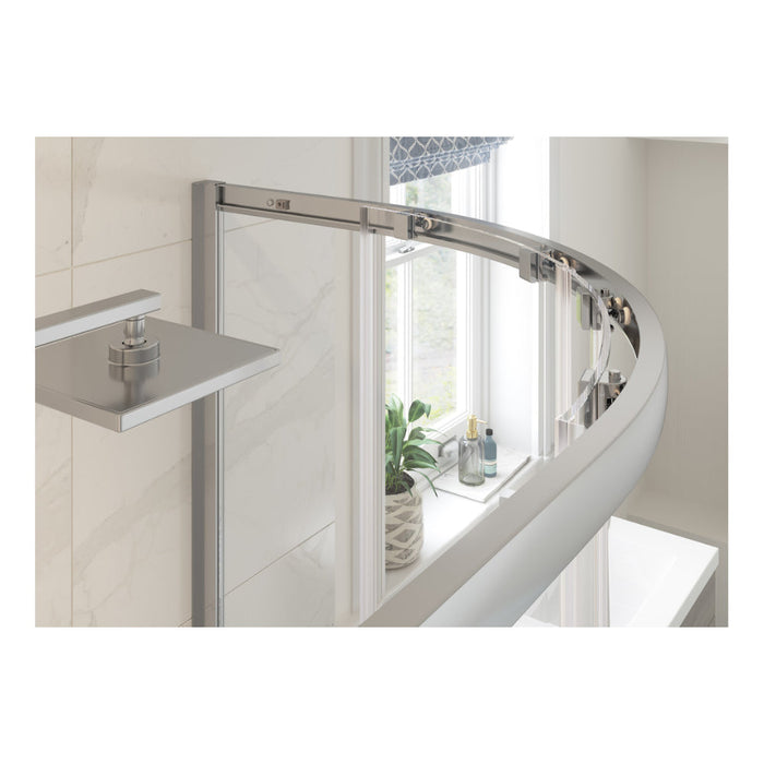 Classix 2 Door Offset Quadrant - Chrome - Unbeatable Bathrooms