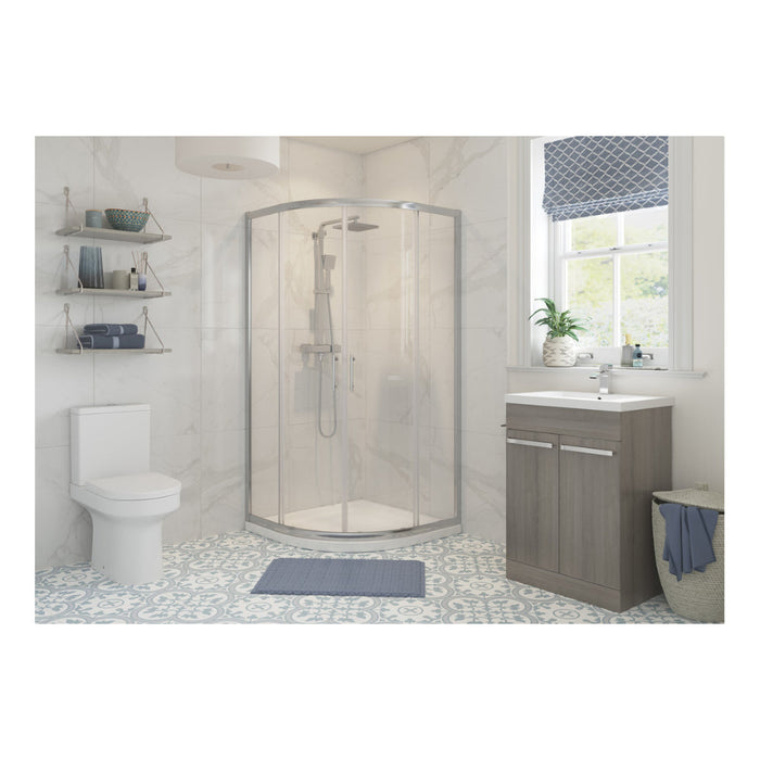 Classix 2 Door Quadrant - Chrome - Unbeatable Bathrooms