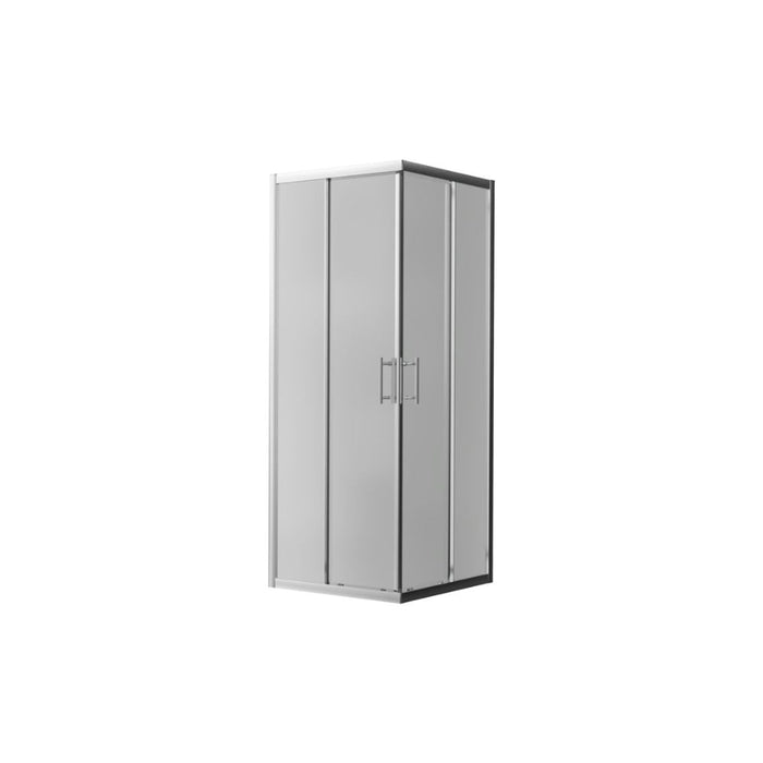 Classix Easy-Fit Corner Entry Door - Chrome - Unbeatable Bathrooms