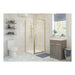 Classix Pivot Door - Brushed Brass - Unbeatable Bathrooms