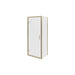 Classix Pivot Door - Brushed Brass - Unbeatable Bathrooms